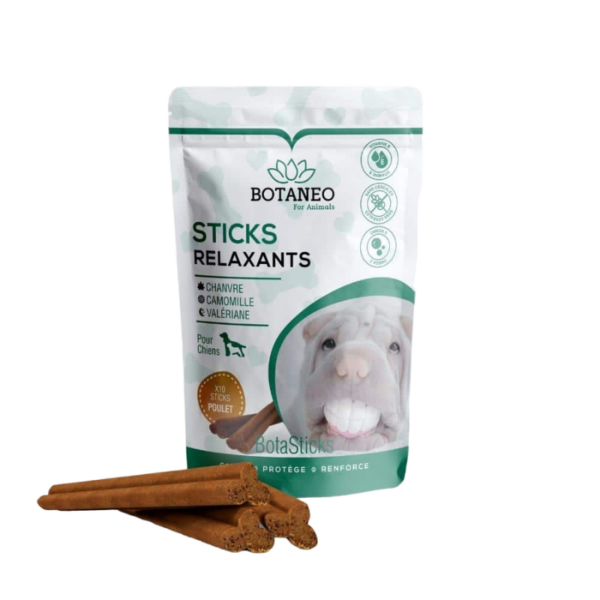 sticks cbd chien