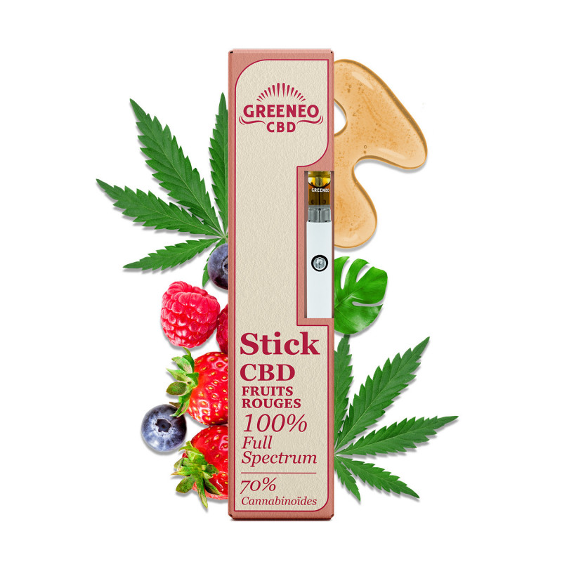 pen stick cbd fruits rouges