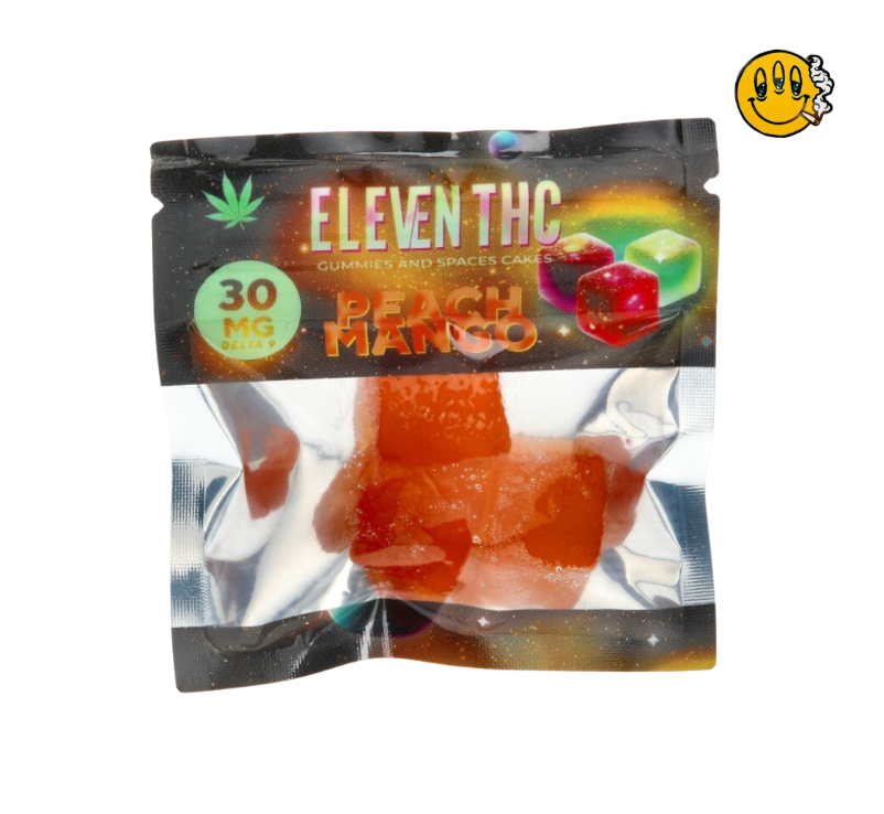 mondo gummies delta 9 THC 30 mg pêche mangue veed hermosa