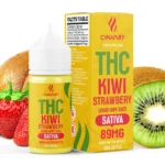E liquide THC 89mg "Kiwi Strawberry" 30ml - Canapuff
