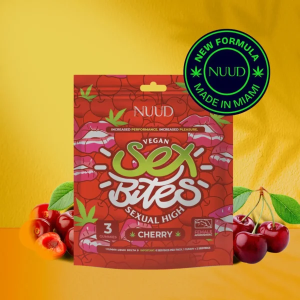 Bonbon THC Aphrodisiaque Femme | 60mg | Cerise 🍒