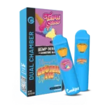 Vape THC Cookies Double Saveur + CBC | 2000MG | 🍌Triple Scoop & 🥭Georgia Pie