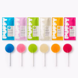 Pack Découverte 6 Sucettes THC Puffy 10mg