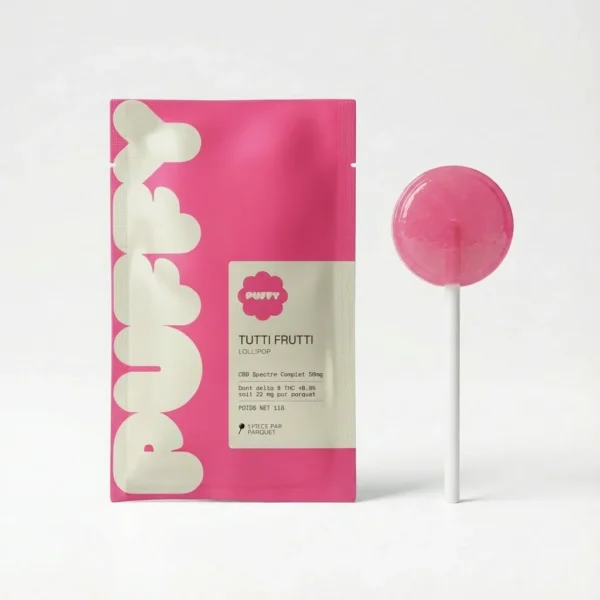 Pack Découverte 6 Sucettes THC Puffy 10mg