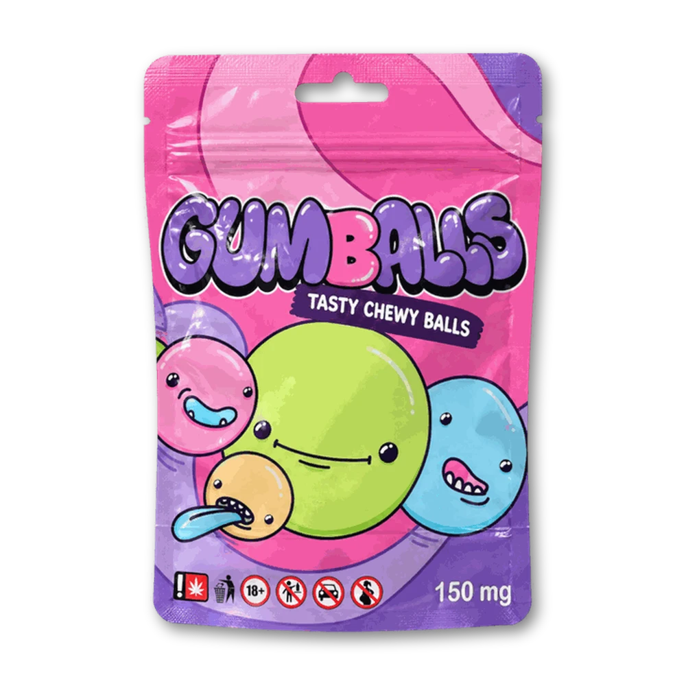 Eddie Balls Gum Balls — 150 mg