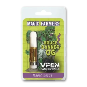 Cartouche Vape 510 Magic Farmers – Bruce Banner | 1 ml