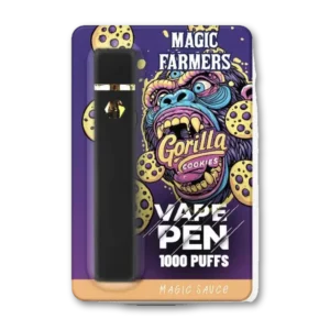Vape Pen Magic Farmers – Gorilla Cookies | 1000 Puffs