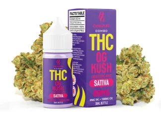 OG Kush THC 89mg/1000mg CBC – Liquid 30ml